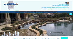 Desktop Screenshot of alabamapoolworks.com